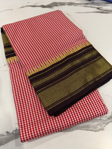 LD-N22 narayanapeta semi checks saree