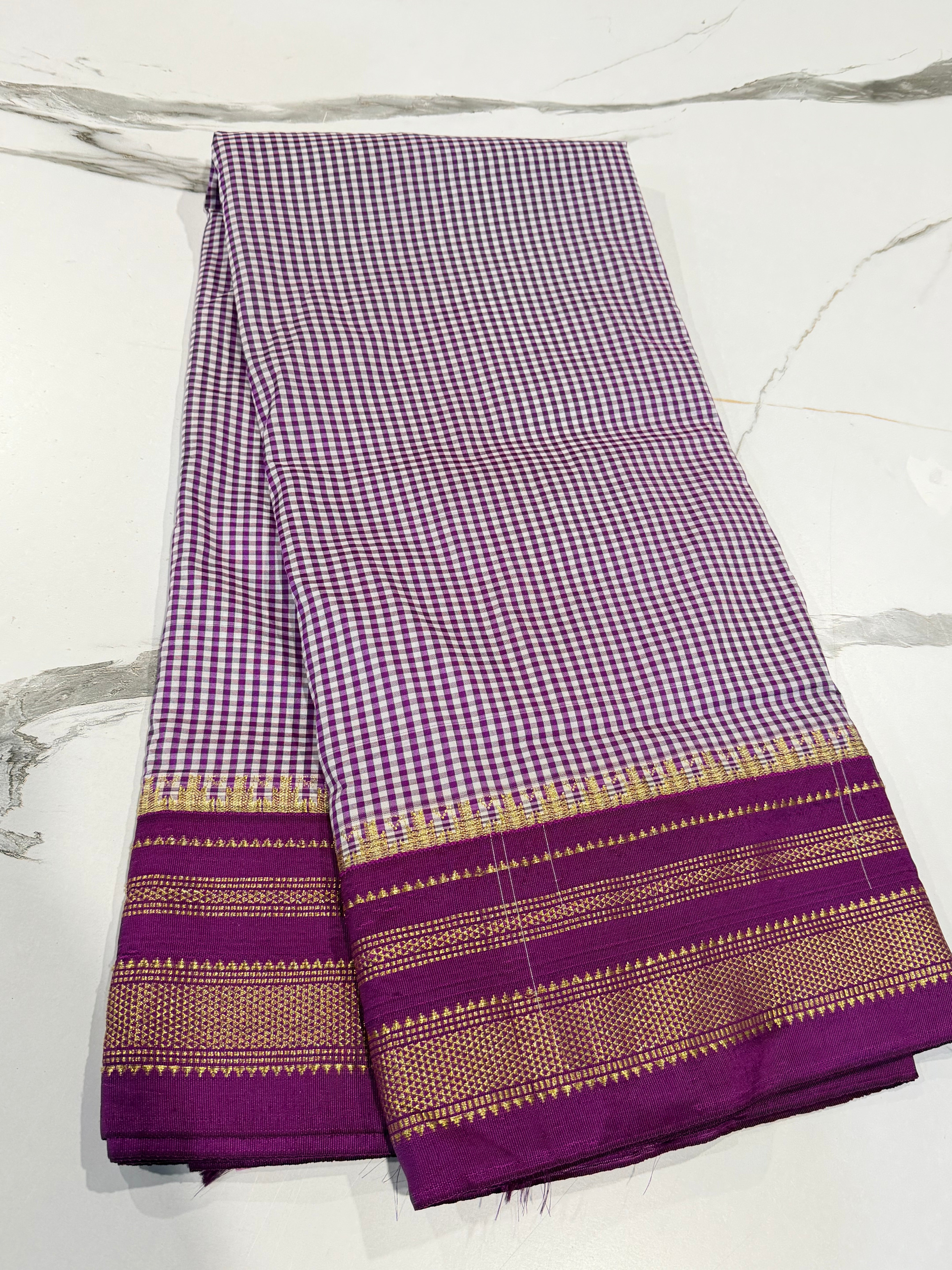 LD-N22 narayanapeta semi checks saree