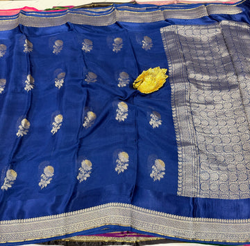 LD-M4k
Navy blue colour Manipuri Kota silk saree