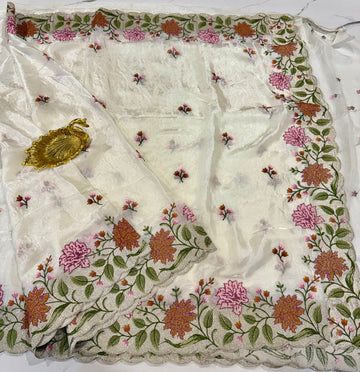 LD-S2750 space silk Pettit work Milk white