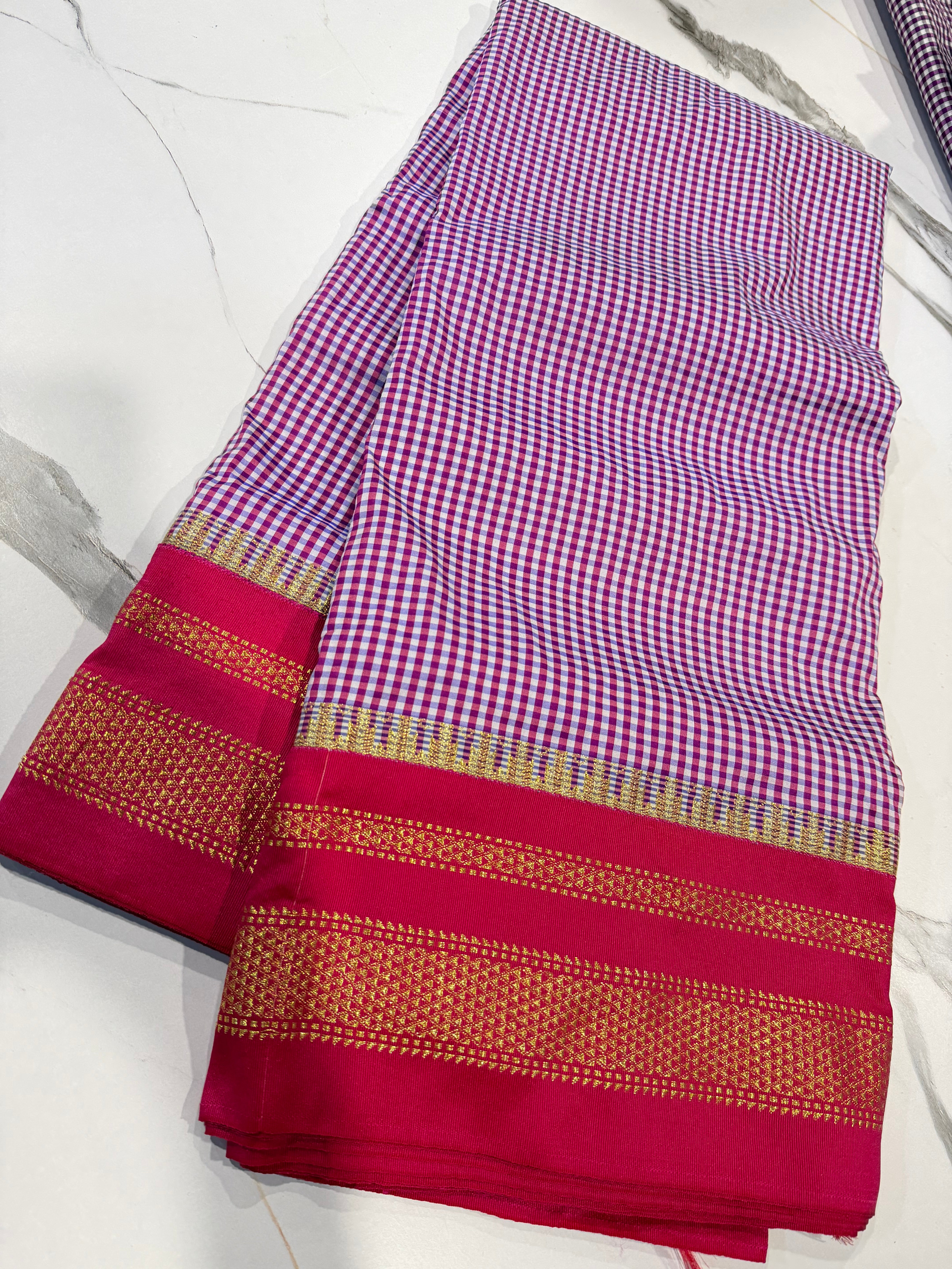 LD-N22 narayanapeta semi checks saree