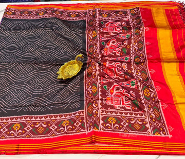 Ld-135 Banadini patola black saree