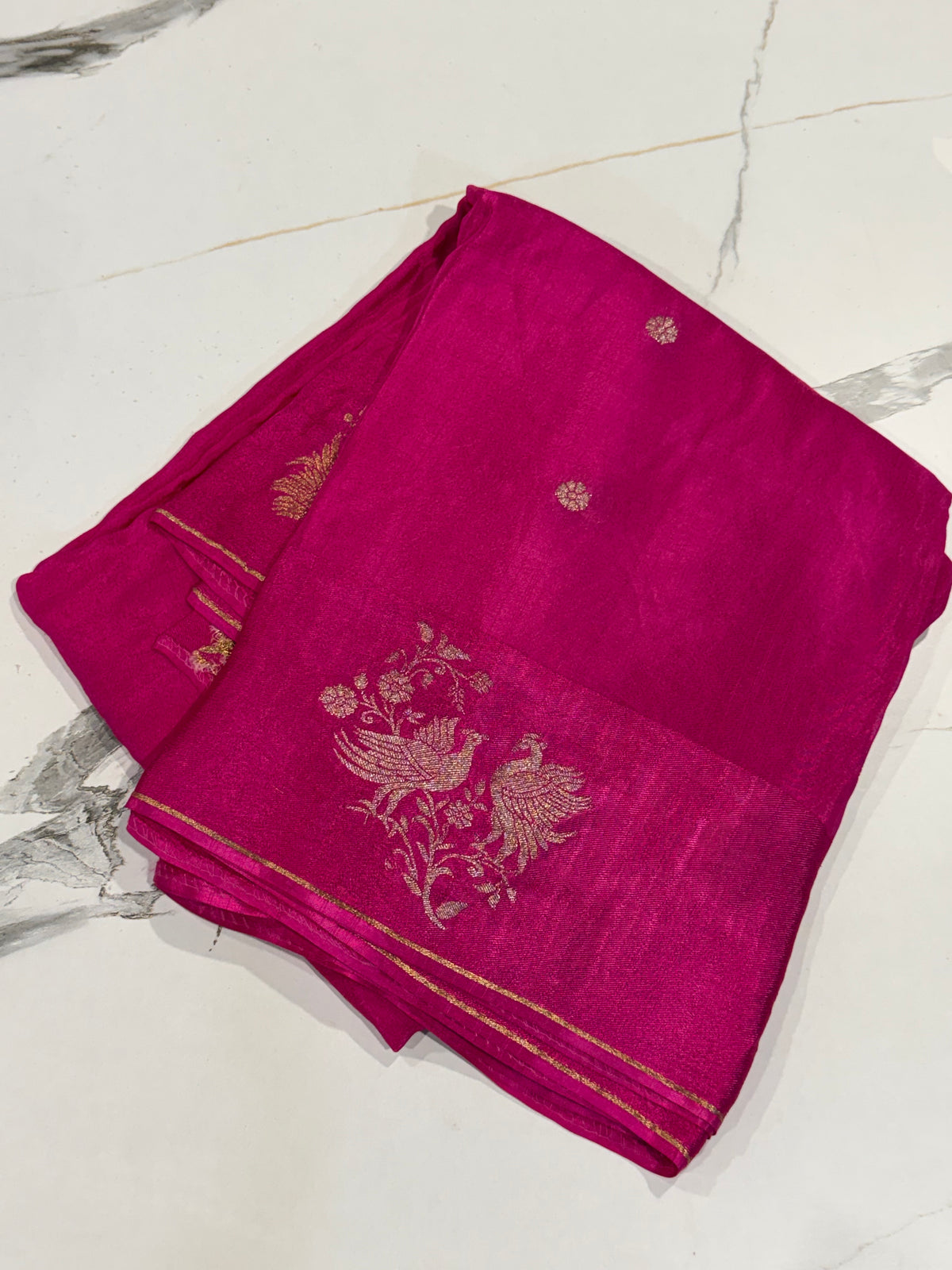 S-3600 Ranipink Mysore crep saree