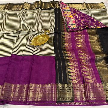 LD-2650 Ganga Jamuna saree