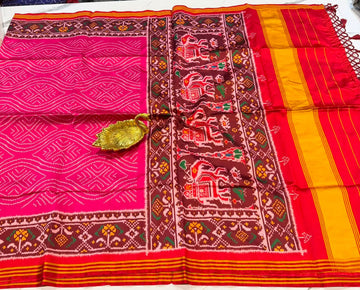 Ld-135 Banadini patola pink saree
