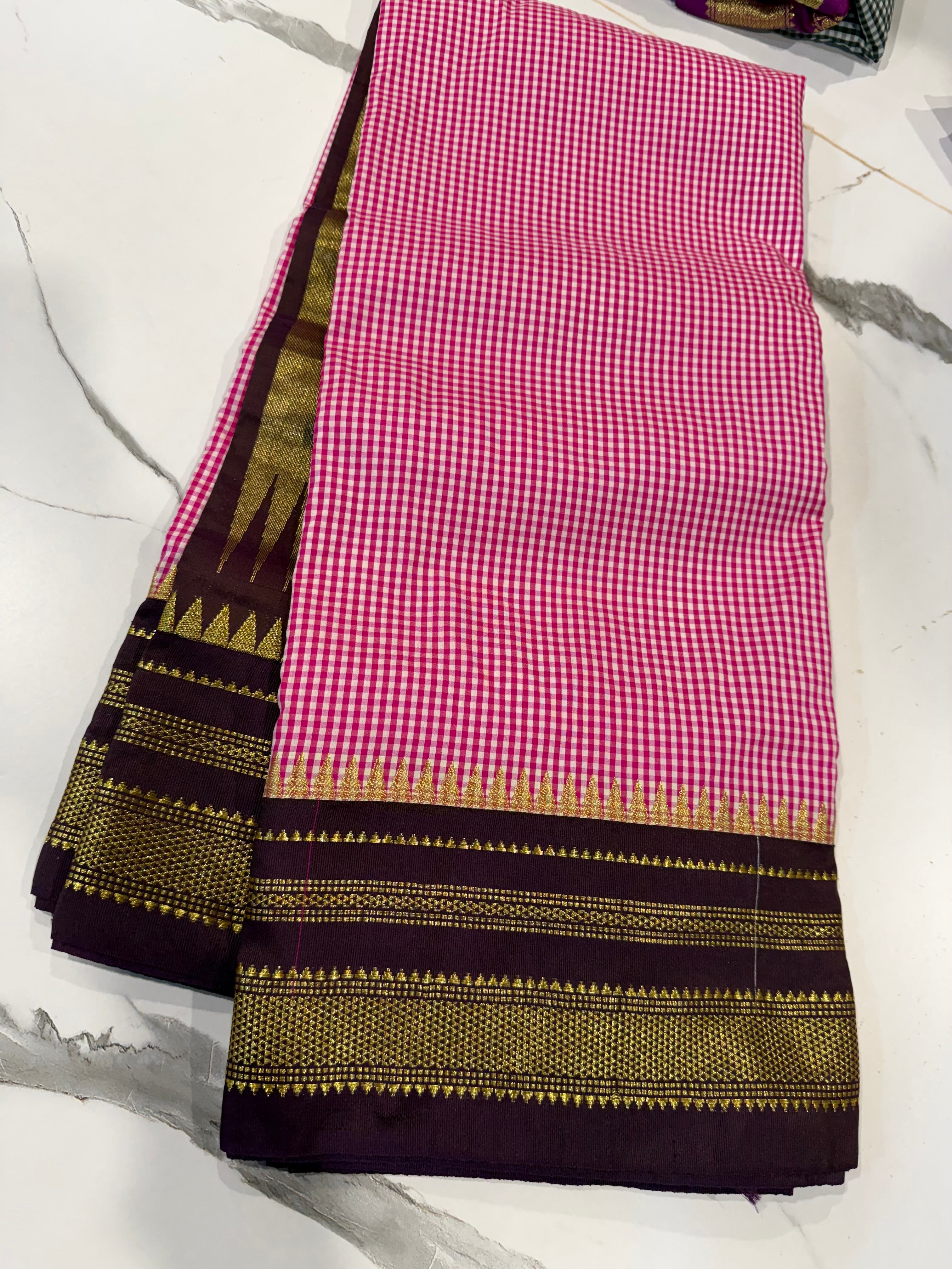 LD-N22 narayanapeta semi checks saree