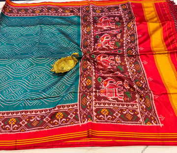 Ld-135 Banadini patola Ramablue saree