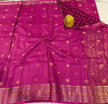 SA-1950 Light purple colour banaras vintage Kanchi saree
