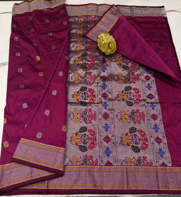 PT-3100 Megentha colour Narayanapet saree