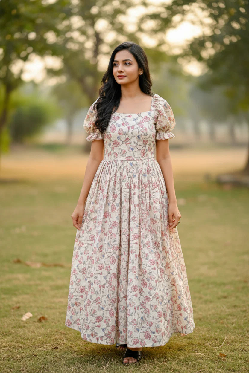 Lavender Designer Chanderi Silk Embroidered Kurta With Pant & Dupatta For Women
